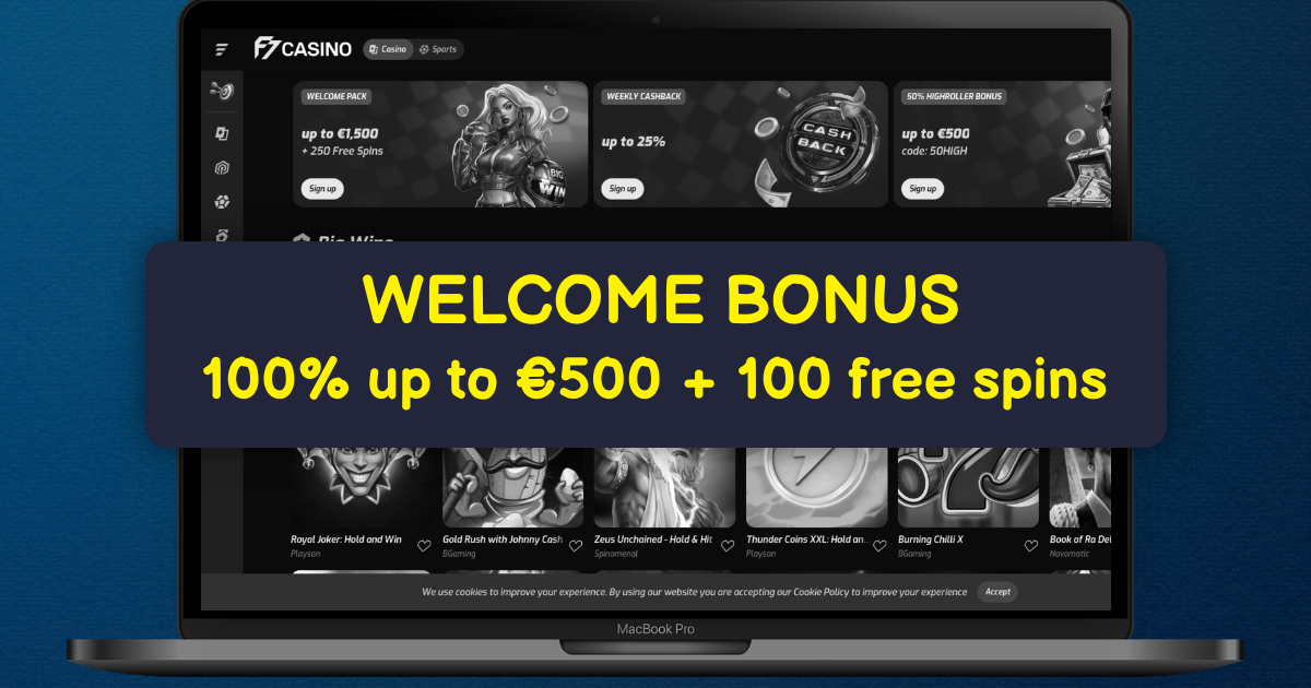 F7 Casino banner